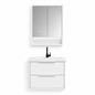 03-600mm/Glacier White-Framed Mirror Vanity Set