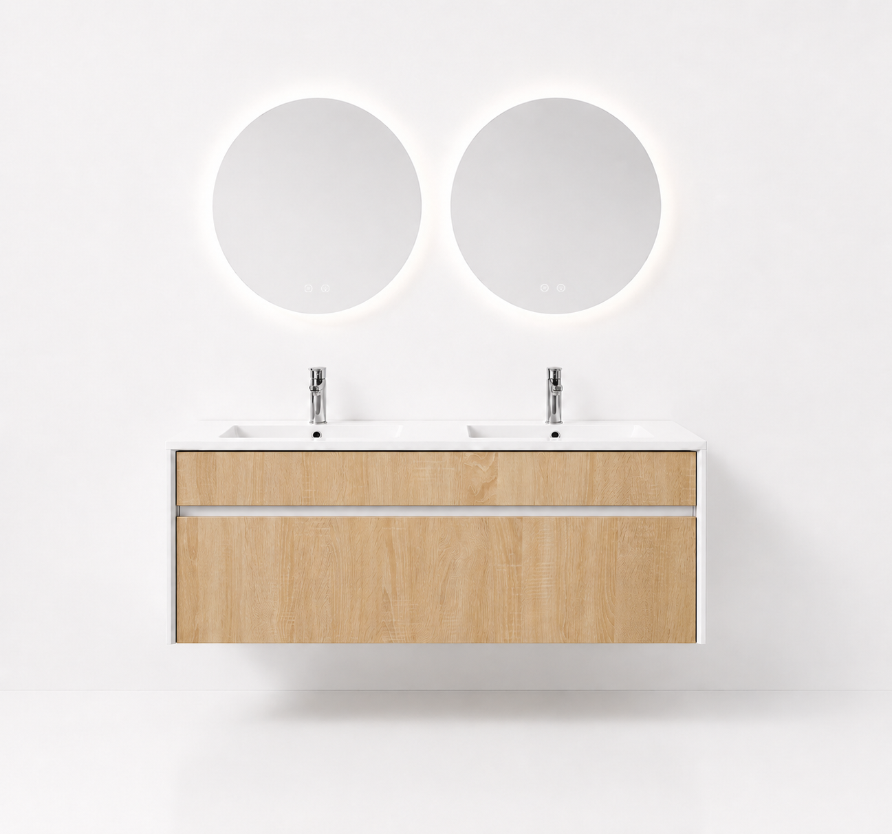 08-1200mm/Luna 1200 - Double Floating Vanity