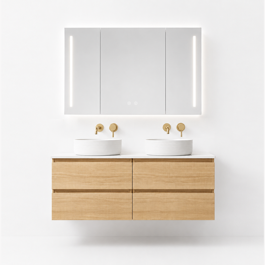 09-1200mm/Modern Double Bathroom Vanity